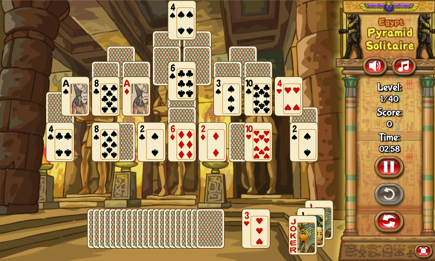 How does solitaire work